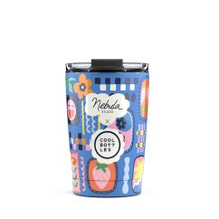 Nerezový termohrnček Cool Bottles Xclusive! Nébula - Patch Zone 330 ml