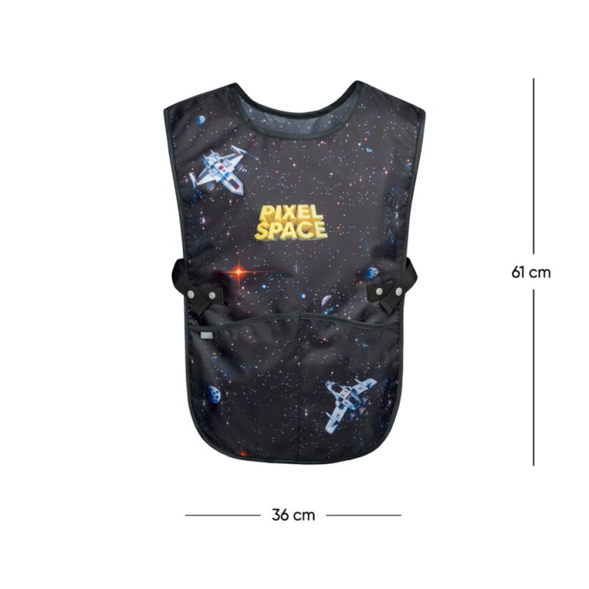 BAAGL Detská zástera Pixel Space - Baagl