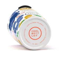 Nerezový termohrnek Cool Bottles Xclusive! Nébula - Floral Madness 550 ml