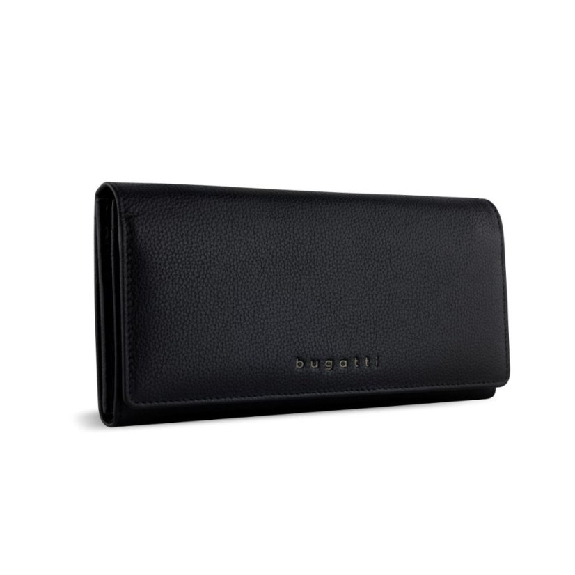 Dámská kožená peněženka Bugatti Mira velká černá