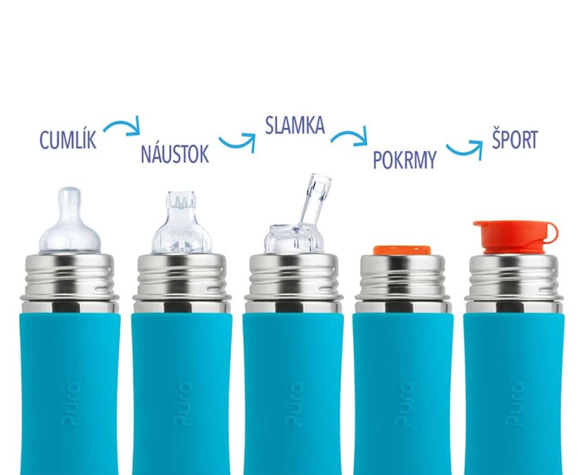 Náhradní silikónové náustky Pura - 2 ks