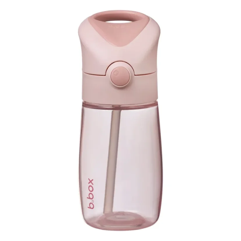 B.Box fľaša na pitie so slamkou Junior 380 ml – Blush Crush