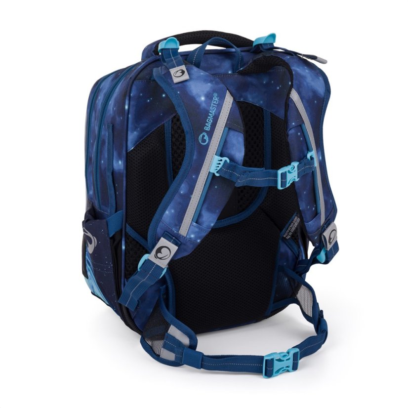 Bagmaster LUMI 24 D školní batoh – vesmírná loď - Bagmaster