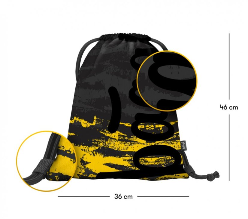 BAAGL 3 SET Skate Dune: batoh, penál, sáček - Baagl