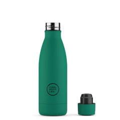 Termo fľaša z nerezovej ocele COOL BOTTLES Vivid Quetzal trojvrstvová 350 ml