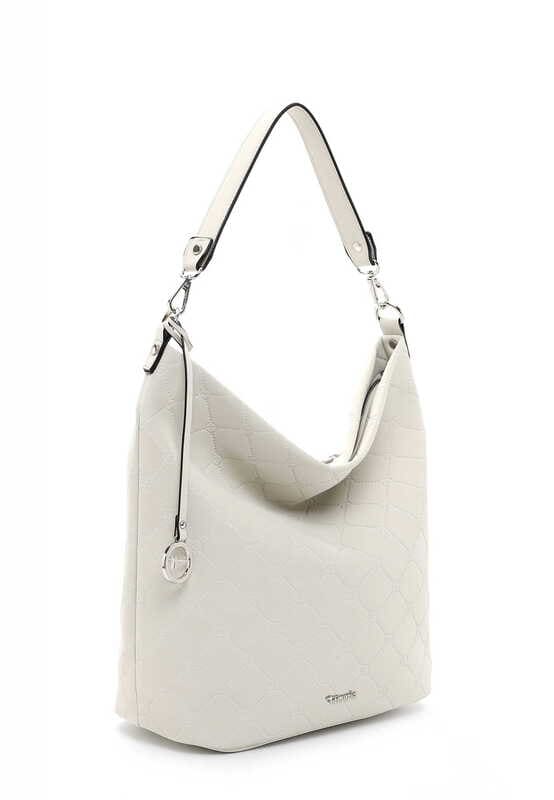Crossbody kabelka Tamaris Anastasia S větší bílá ecru
