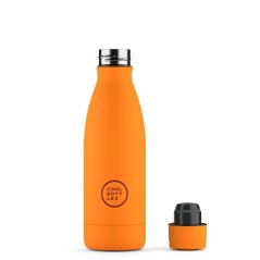 Termo fľaša z nerezovej ocele COOL BOTTLES Vivid Orange trojvrstvová 350 ml