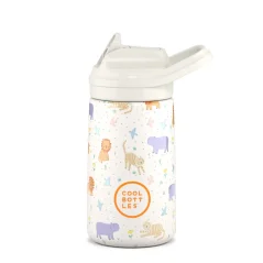Dětská nerezová termoláhev COOL BOTTLES Kiddie Roar Time 350 ml 3D