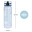 BAAGL Tritanová láhev na pití Dust Blue, 800 ml - Baagl
