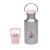 Dětská nerezová láhev na pití Lässig 500 ml týpí - Stainless Steel Adventure tipi