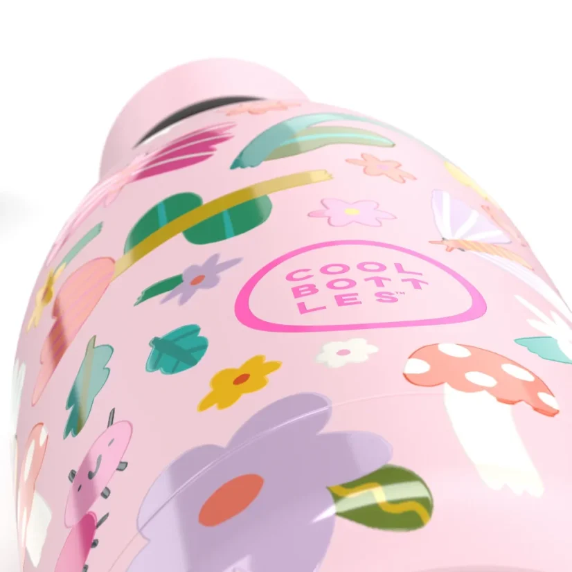 Dětská nerezová termolahev COOL BOTTLES Kids Bug Life třívrstvá 500 ml 3D