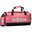 Taška Adidas Linear Duffel S růžová