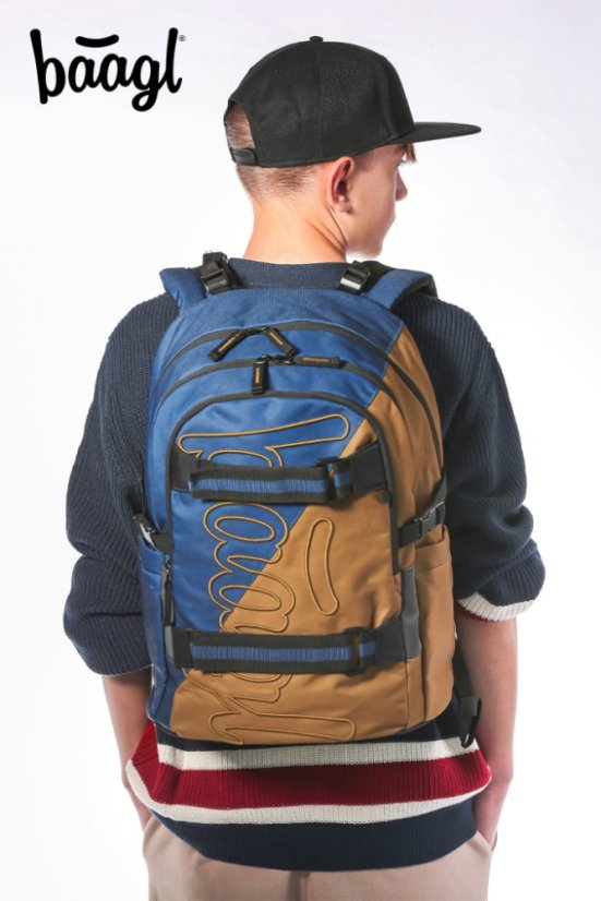 BAAGL Školský batoh Skate Duo - Baagl