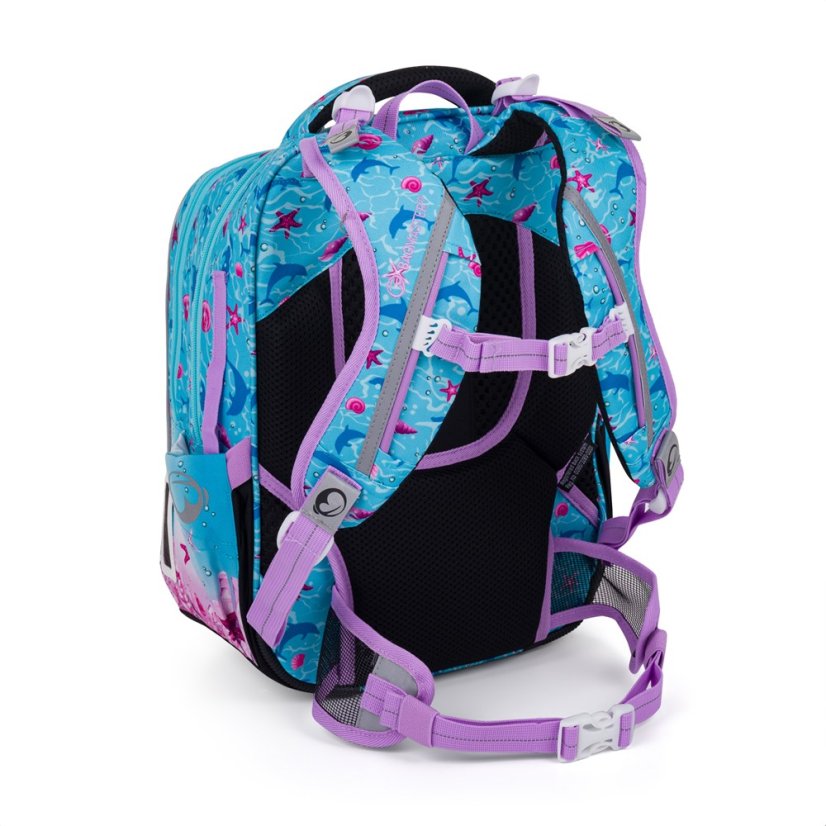 Bagmaster LUMI 24 A malý školní set pro prvňáčky – mořská panna - Bagmaster