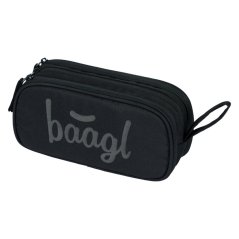 BAAGL Studentský penál etue Black - Baagl