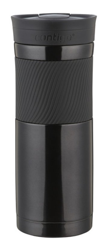 Nerezový termohrnek CONTIGO Snapseal Byron 470 ml - černá mat