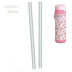 Náhradná slamka Jarlson pre fľaše CHARLI 500ml