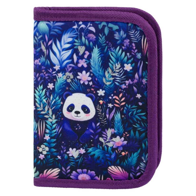 BAAGL Školní penál jednopatrový Jungle Panda - Baagl