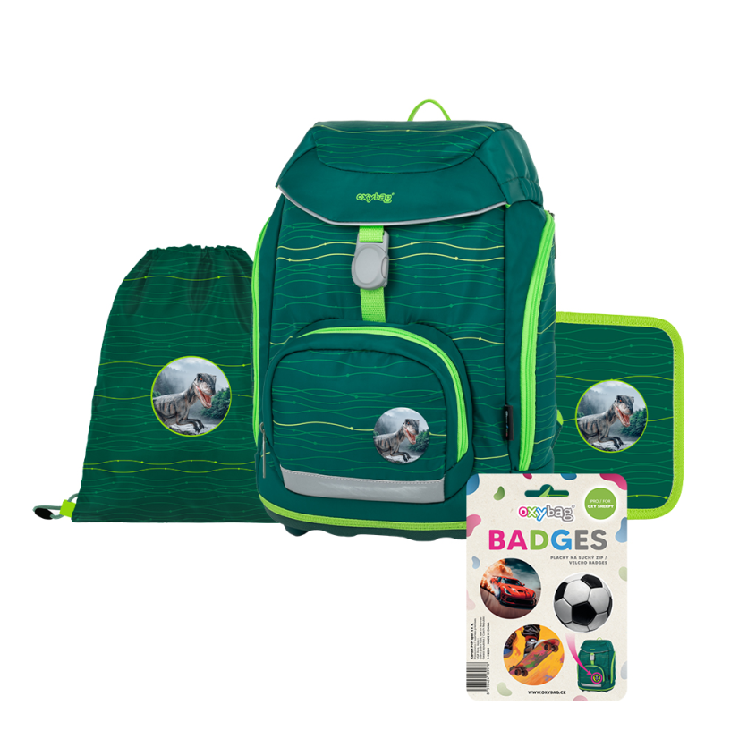 Set 4dílný OXY Sherpy Green - Oxybag (Karton P+P)