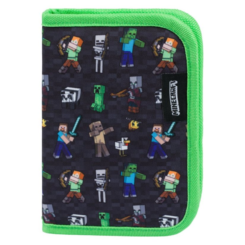 BAAGL Školní penál jednopatrový Minecraft - Baagl