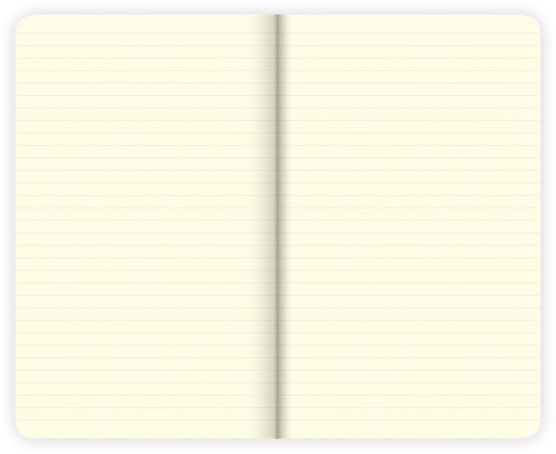 Notes Malý princ – King, linkovaný, 11 × 16 cm