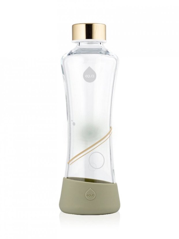 Láhev na pití Equa Squeeze Metallic Gold 550 ml