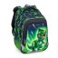 Bagmaster LUMI 25 C malý školní set pro prvňáčky – dinosaurus - Bagmaster