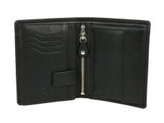 Pánska kožená peňaženka Bugatti Simbiosi portrait black