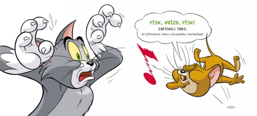 TOM & JERRY: V téhle knížce mě honí KOČKA - Baagl