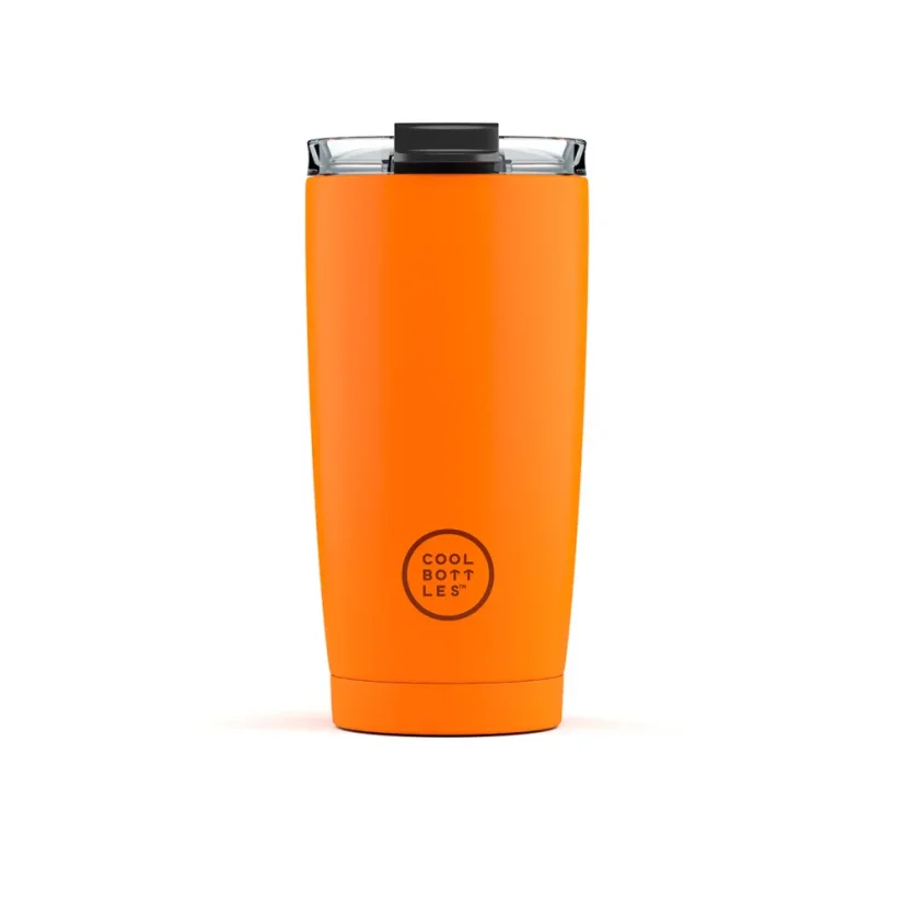 Nerezový termohrnek COOL BOTTLES Vivid Orange třívrstvý 550ml