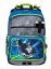 Školní batoh BAGMASTER GEN 20 B BLUE/GREEN/BLACK - fotbalista