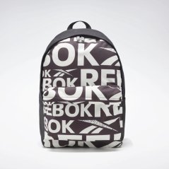 Batoh Reebok Workout Ready Grafic Bp Black and White