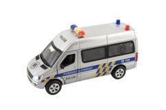 Auto policie na baterie se světlem se zvukem na zpětné natažení
