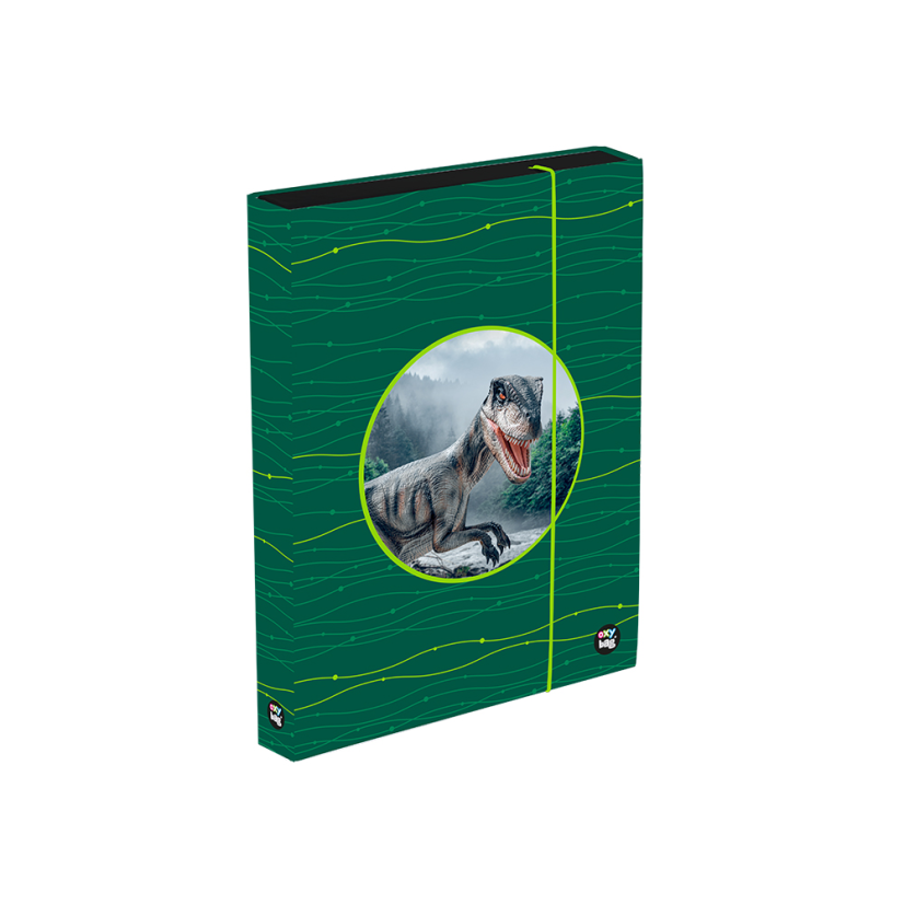 Box na sešity A4 Jumbo OXY Sherpy Green - Oxybag (Karton P+P)