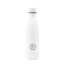 Nerezová termolahev COOL BOTTLES Mono White třívrstvá 500ml