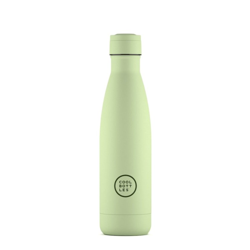 Nerezová termolahev COOL BOTTLES Pastel Green třívrstvá 500 ml