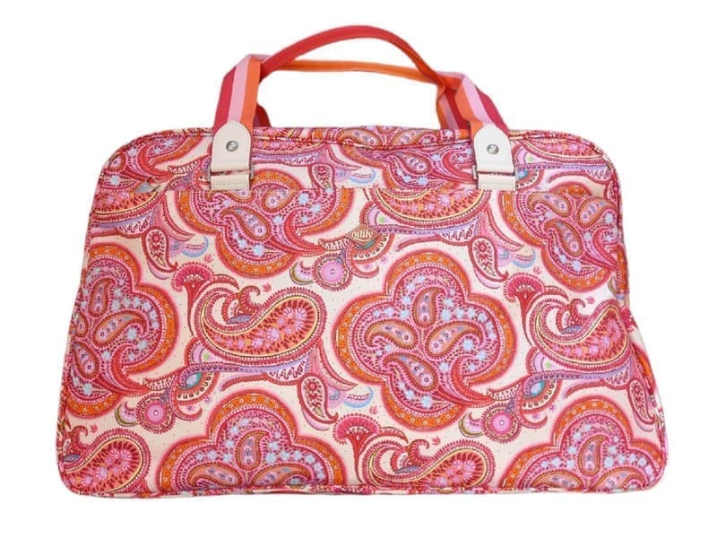 Cestovní taška Oilily Weekender Vanila, kolekce Summer paisley