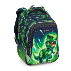 Bagmaster LUMI 25 C malý školní set pro prvňáčky – dinosaurus - Bagmaster