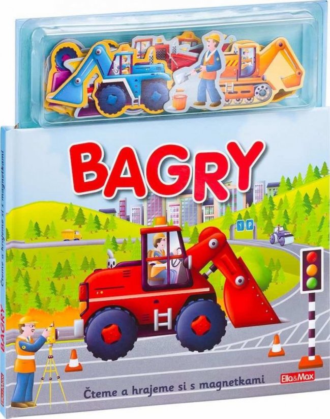 BAGRY - Knížka s magnetkami