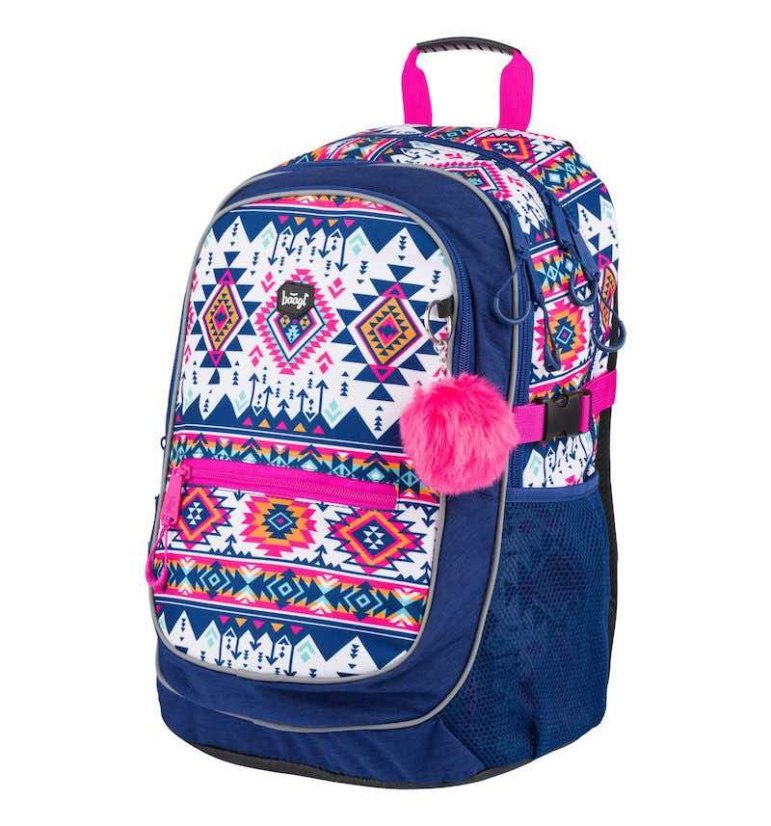 Školní batoh v setu Baagl Core Boho - 3 díly