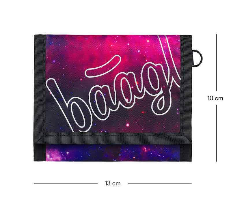 Školní batoh v setu Baagl Skate Galaxy - 5 dílů