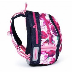 Školní batoh Topgal s magnoliemi CODA 21009