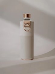 Láhev na pití Equa Mismatch Sage 750 ml s obalem z umělé kůže