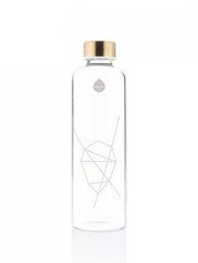 Láhev na pití Equa Mismatch Gold 750 ml s plstěným obalem