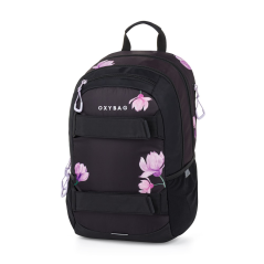 Studentský batoh + etue OXY Sport Flowers - Oxybag (Karton P+P)
