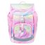 BAAGL 5 SET Airy Rainbow Unicorn: batoh, penál, sáček, peněženka, box