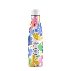 Termo fl'aša z nerezové ocele Cool Bottles Xclusive! Floral Madness trojvrstvová 500 ml
