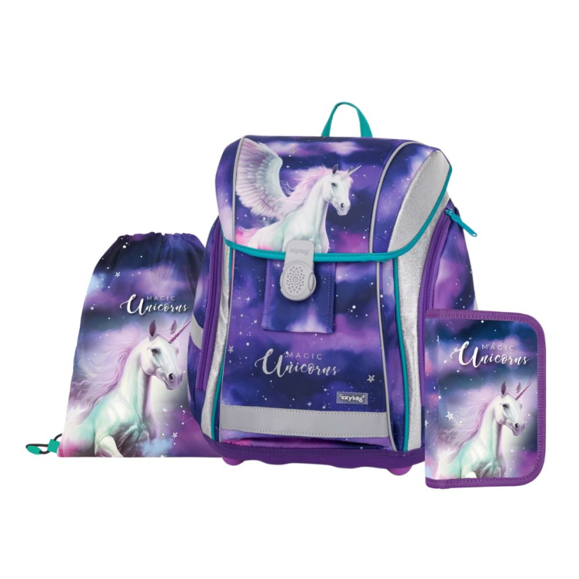 Školní set 3ks PREMIUM LIGHT Pegas - Oxybag (Karton P+P)