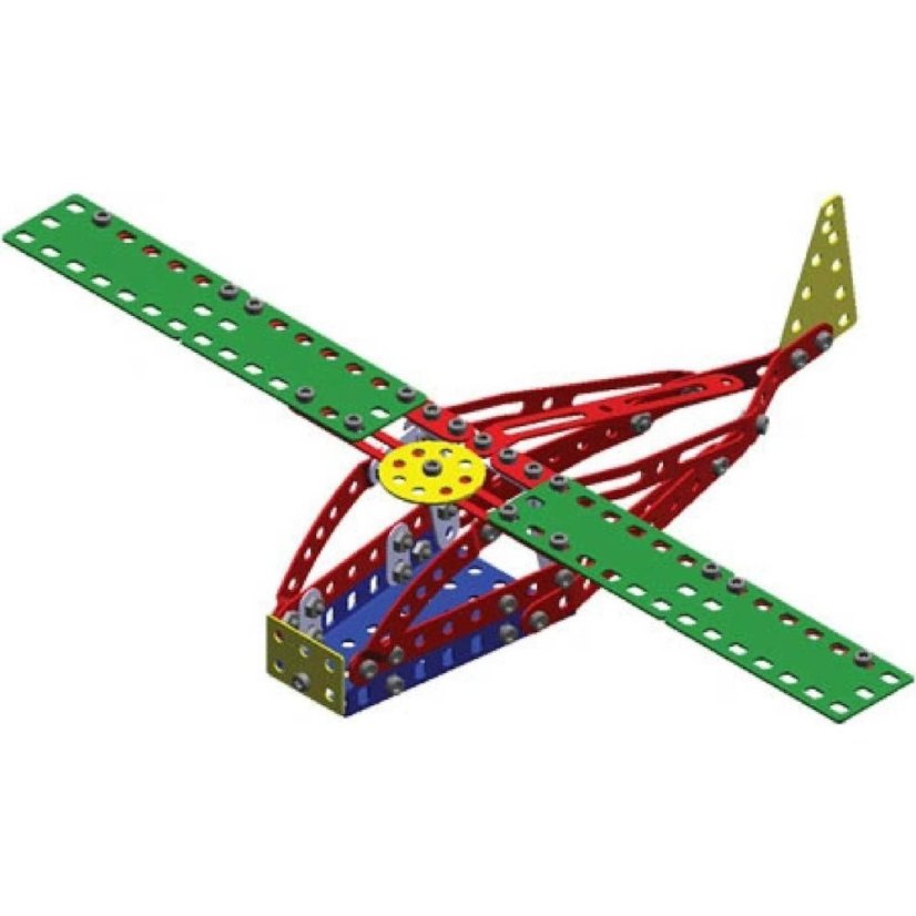 Stavebnice Merkur 013 Vrtulník 10 modelů 222 ks