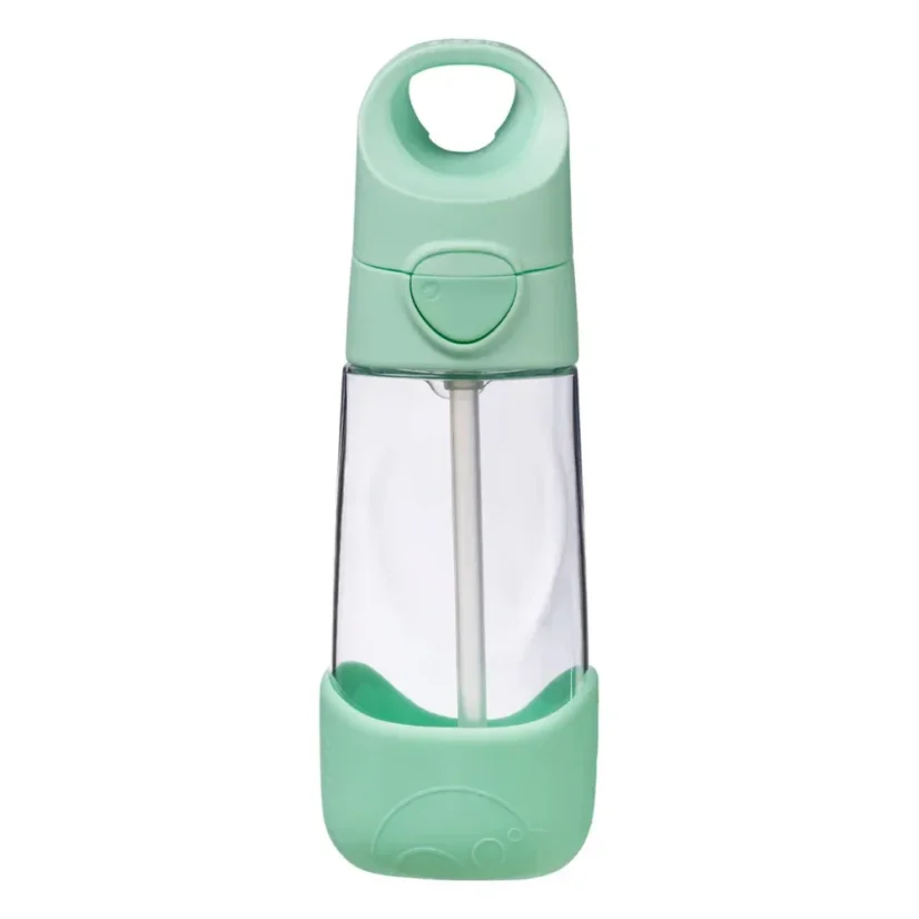 B.Box láhev na pití s brčkem 450 ml – Spearmint